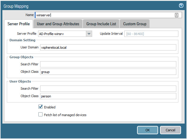 GroupMapping GroupMapping