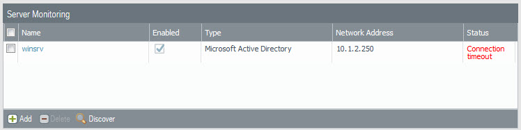 ServerMonitoring-Connection-timeout ServerMonitoring-Connection-timeout